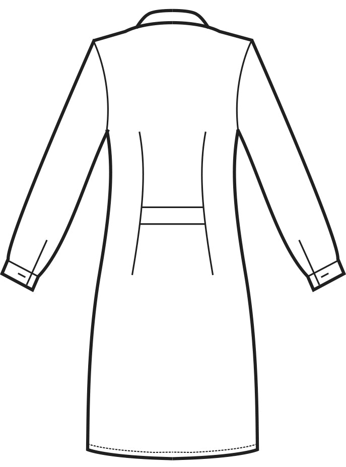 Camice Donna Bianco Bottoni Classici