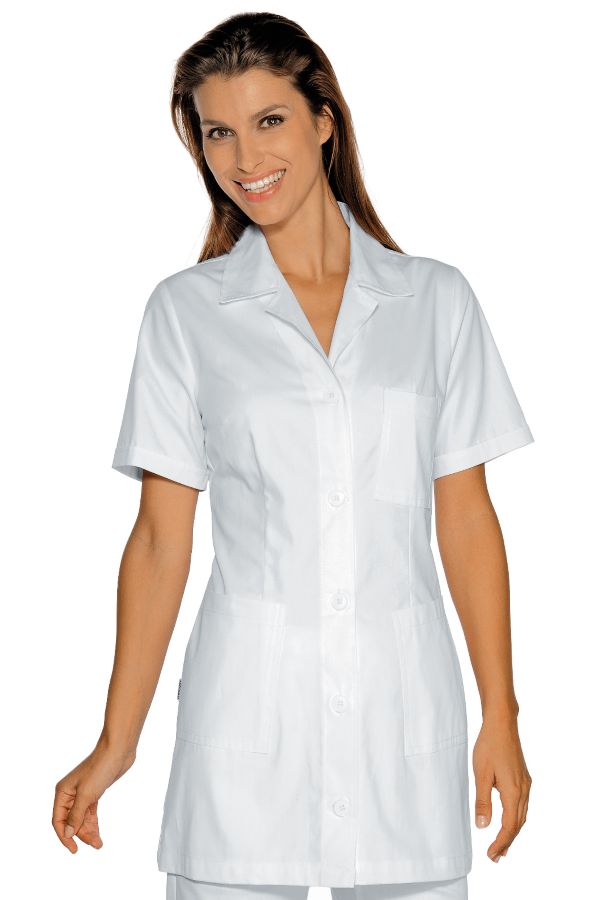 Casacca Donna Marbella Bianco Bottoni Classici