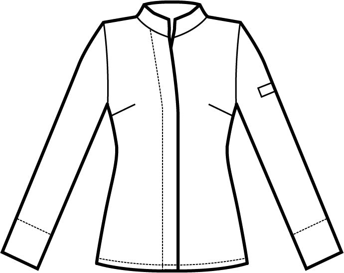 Giacca Cuoco Donna Boston Policotone