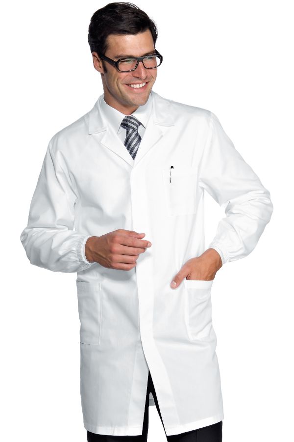 Camice Uomo Bianco Bottoni Classici