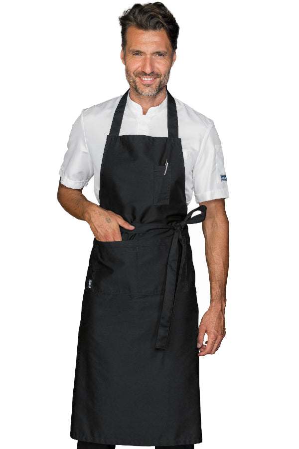 Grembiuli Pettorina Colore Nero