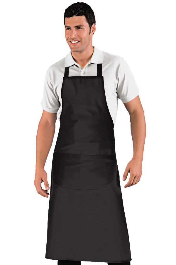 Grembiuli Pettorina Colore Nero