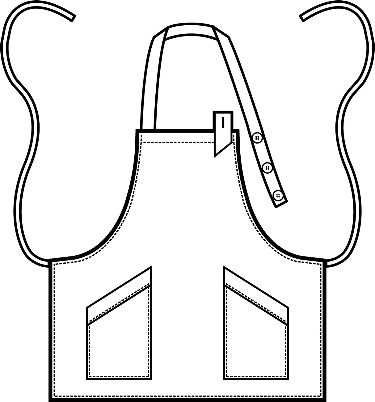 Grembiule Pettorina Sherry Superdry