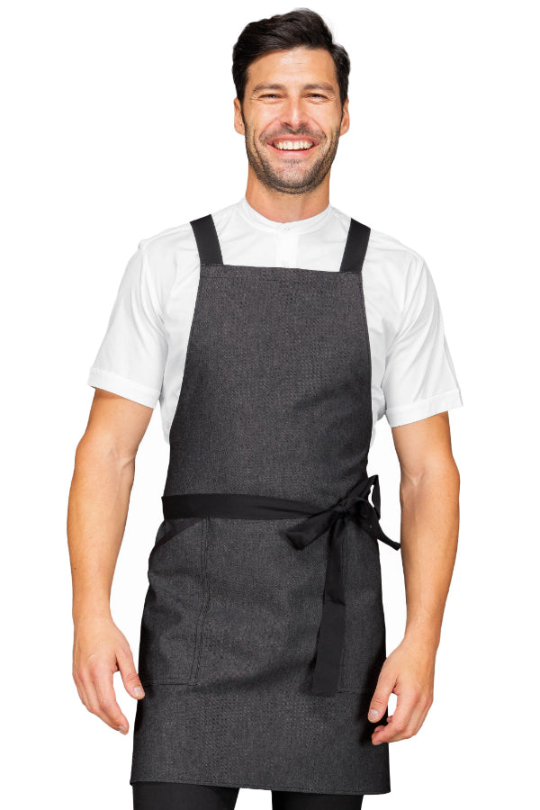 Grembiuli Pettorina Colore Jeans