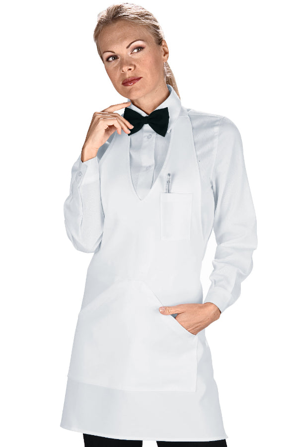 Grembiuli Pettorina Colore Bianco