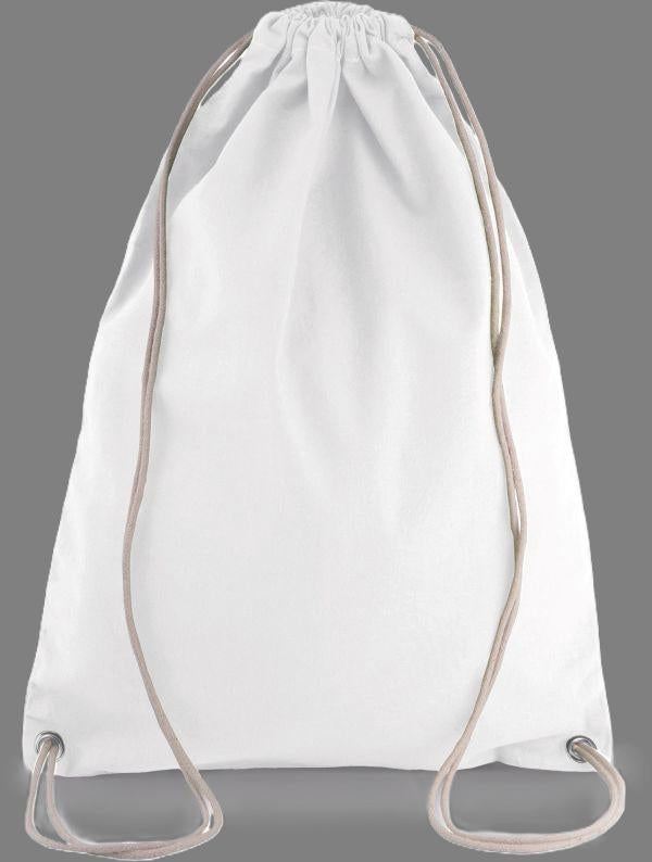 Zainetto Oeko in cotone con coulisse