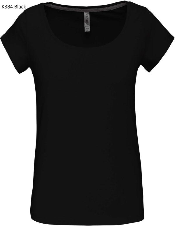 T-Shirt Donna Oeko Enzimi Scollo a Barca