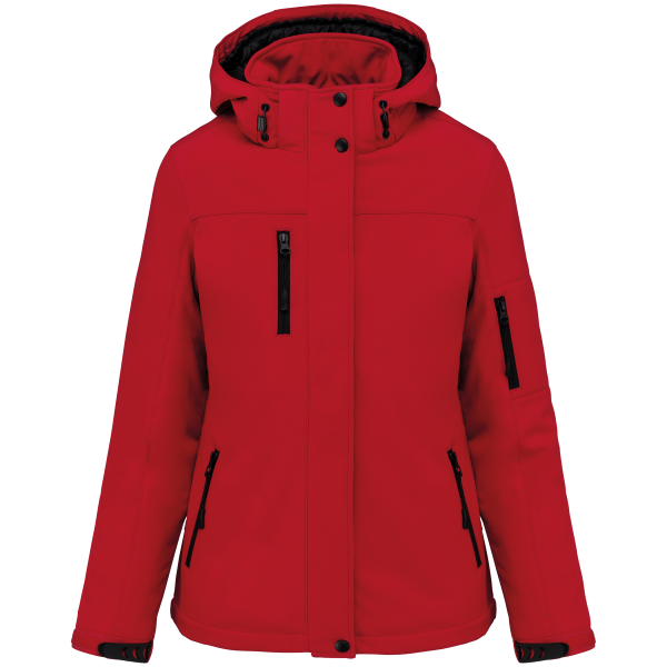 Giaccone Parka Oeko Softshell con Cappuccio