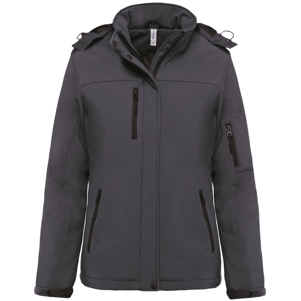 Giaccone Parka Oeko Softshell con Cappuccio