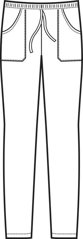 Pantaloni Unisex con Elastico Nero