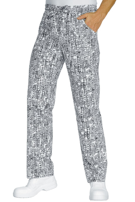Pantaloni Unisex con Elastico Fantasie