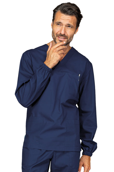 Casacca Unisex Collo a V 3 Tasche