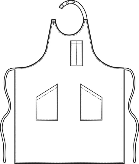 Grembiule Pettorina Unisex Sommelier