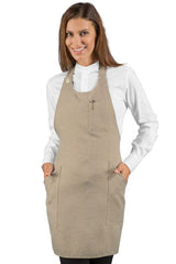 Grembiule Pettorina Unisex Sommelier Short