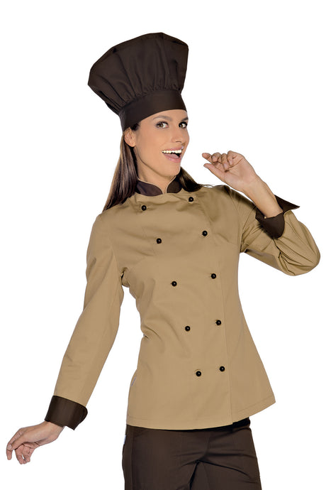 Giacca Cuoco Donna Chef Policotone