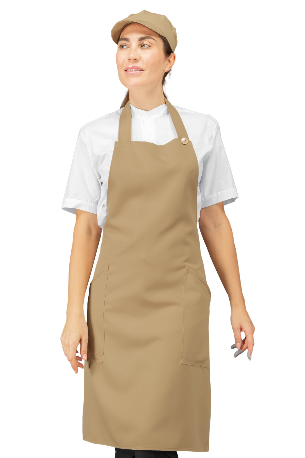 Grembiule Pettorina Unisex Champagne