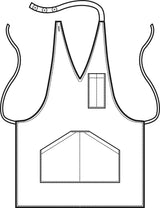 Grembiule Pettorina Unisex Bistro