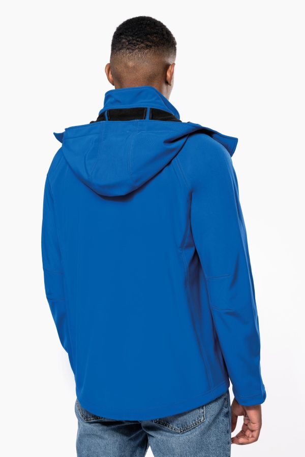 Giacca Softshell Oeko Cappuccio staccabile