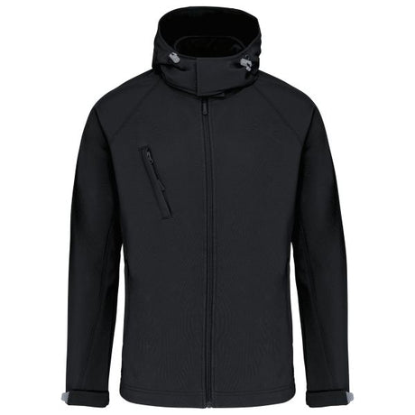 Giacca Softshell Oeko Cappuccio staccabile