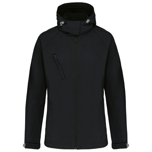 Giacca Softshell Oeko Cappuccio staccabile