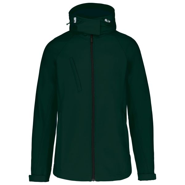 Giacca Softshell Oeko Cappuccio staccabile