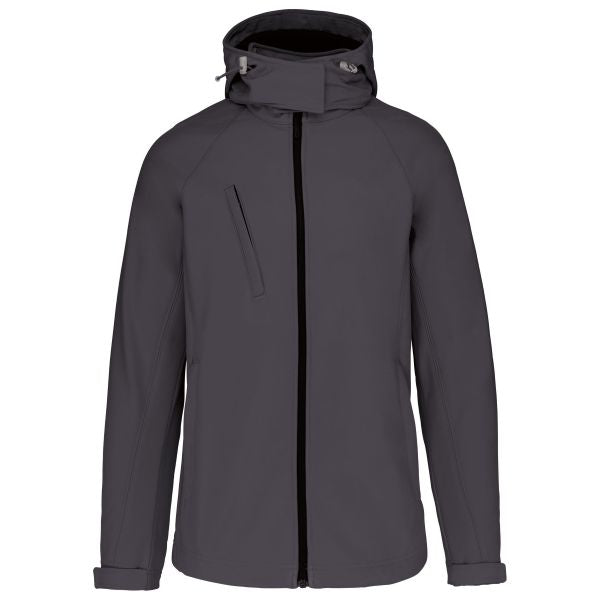 Giacca Softshell Oeko Cappuccio staccabile