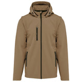 Giacca Softshell Oeko Cappuccio e Maniche staccabili