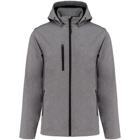 Giacca Softshell Oeko Cappuccio e Maniche staccabili