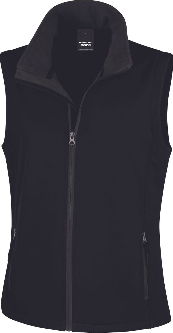 Softshell smanicato stampabile