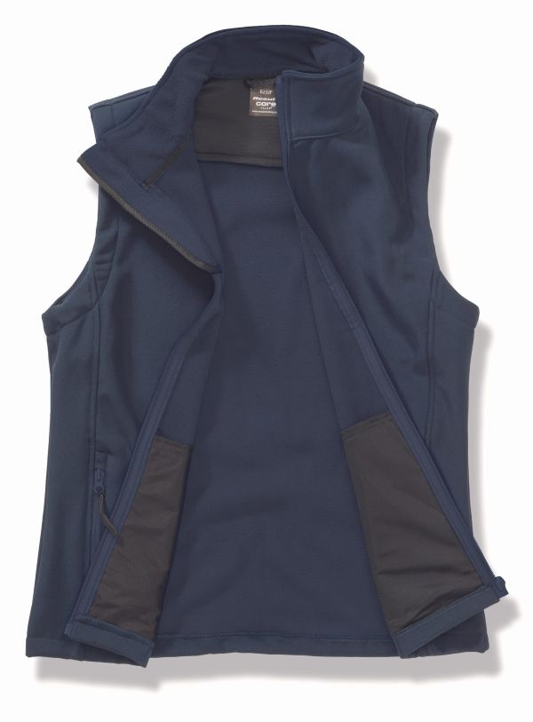 Softshell smanicato stampabile