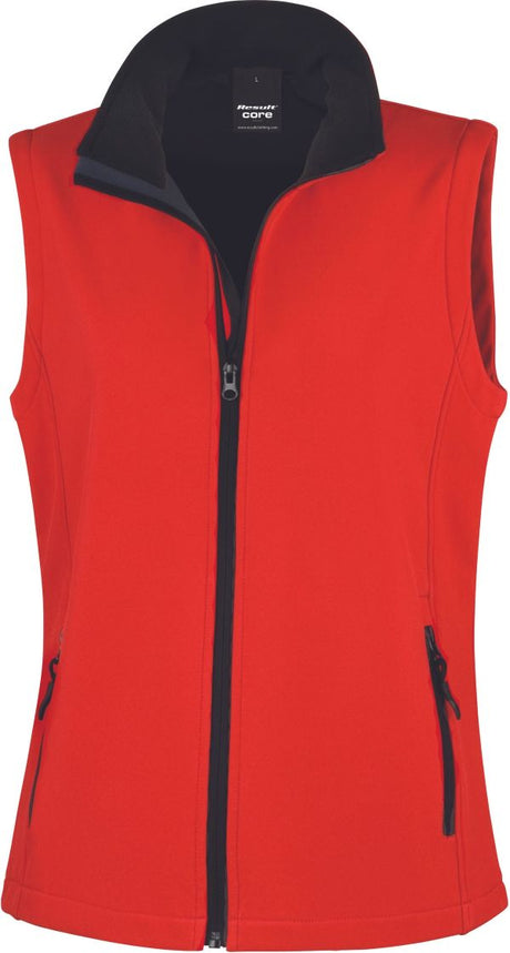 Softshell smanicato stampabile