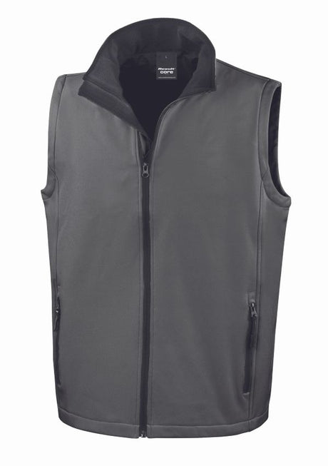 Softshell smanicato stampabile