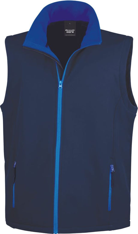 Softshell smanicato stampabile