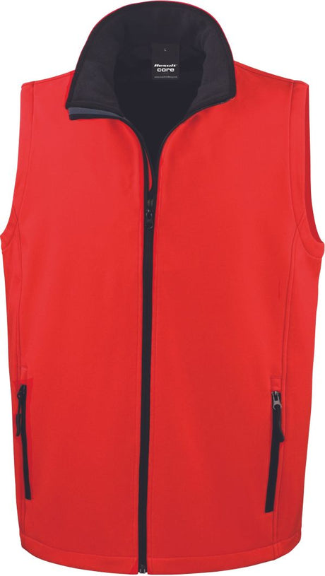 Softshell smanicato stampabile