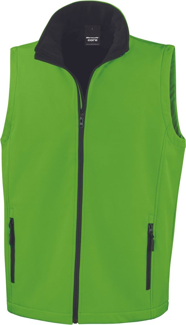 Softshell smanicato stampabile