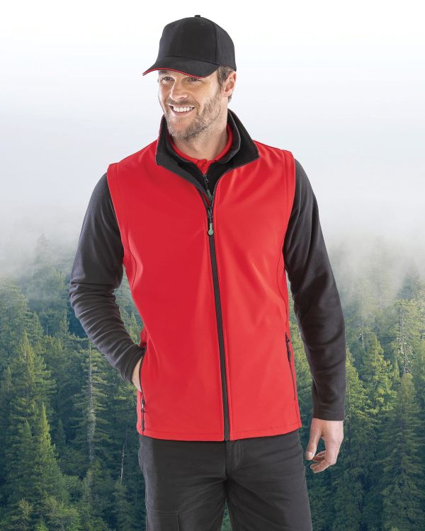 Softshell smanicato stampabile