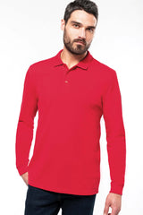 Polo Uomo Oeko RingSpun Manica Lunga