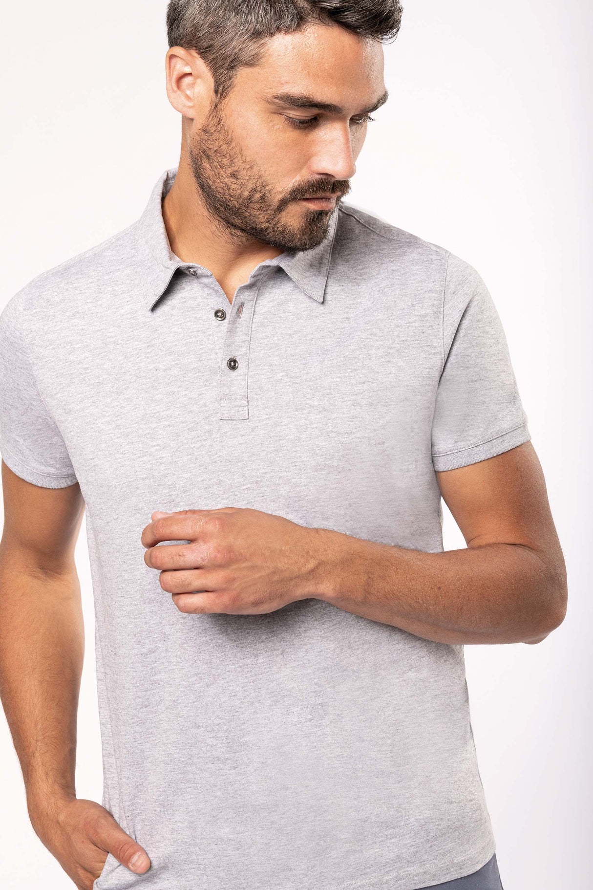Polo Uomo Oeko Jersey Manica Corta