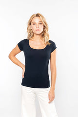 T-Shirt Donna Oeko Enzimi Scollo a Barca