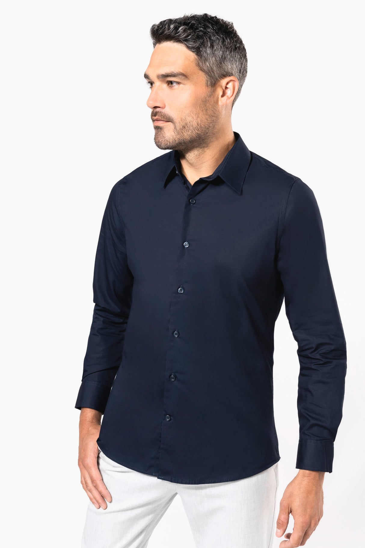 Camicia Uomo Popeline Cotone