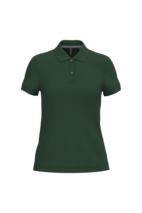 Polo Donna Oeko Piqué Manica Corta