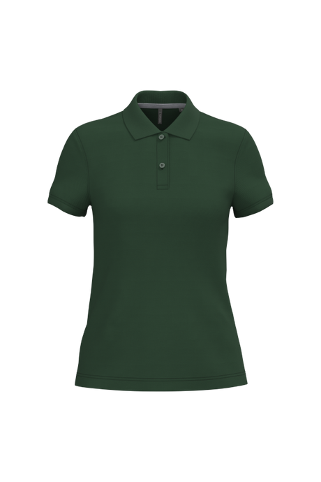 Polo Donna Oeko Piqué Manica Corta