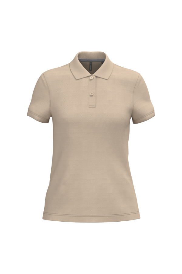 Polo Donna Oeko Piqué Manica Corta