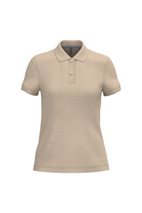 Polo Donna Oeko Piqué Manica Corta