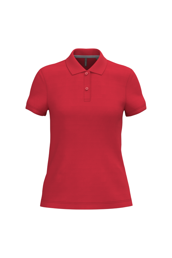 Polo Donna Oeko Piqué Manica Corta