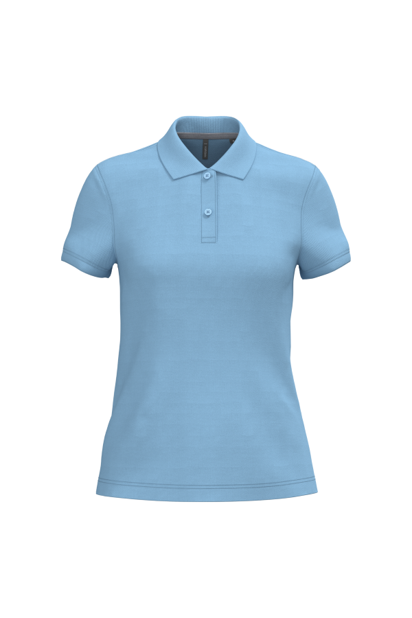 Polo Donna Oeko Piqué Manica Corta