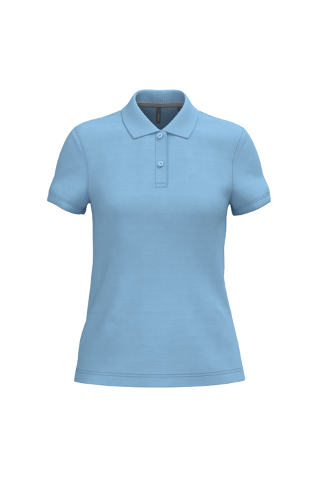Polo Donna Oeko Piqué Manica Corta