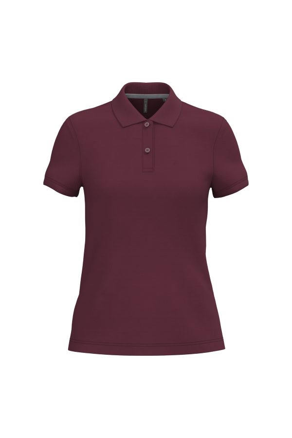 Polo Donna Oeko Piqué Manica Corta
