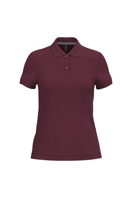 Polo Donna Oeko Piqué Manica Corta