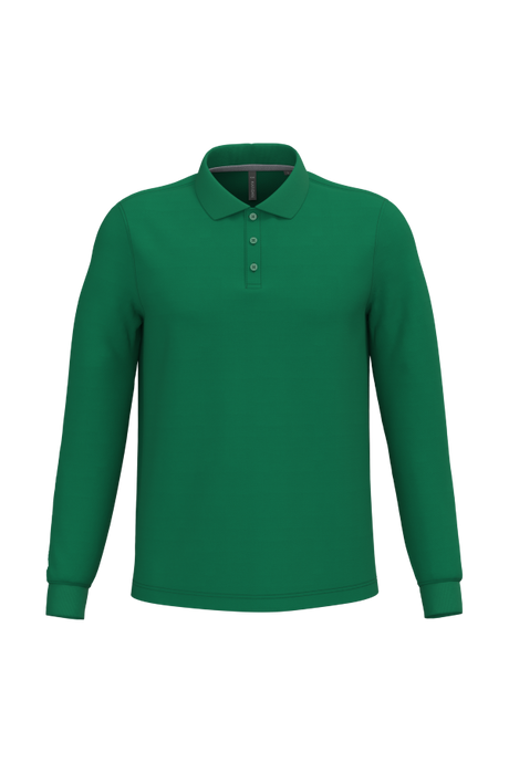 Polo Uomo Oeko Piqué Manica Lunga